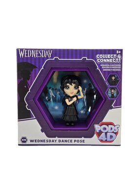 Wednesday Addams Nevermore Dance PODS 4D Figure WOW! Stuff Collectible New